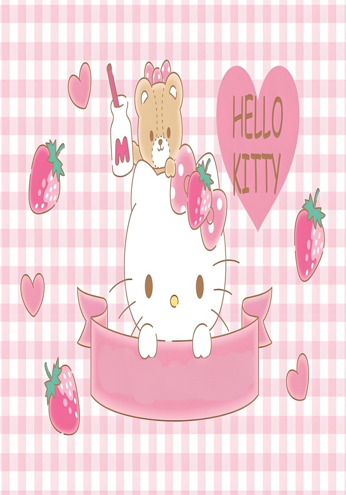 Ấm Áp Và Mềm Mại: Ảnh Hello Kitty Gấu Bông Siêu Đáng Yêu