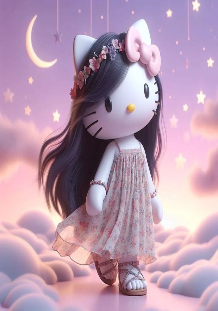 Ảnh Hello Kitty Cặp: Tình Bạn Tình Yêu Của Mèo Hồng