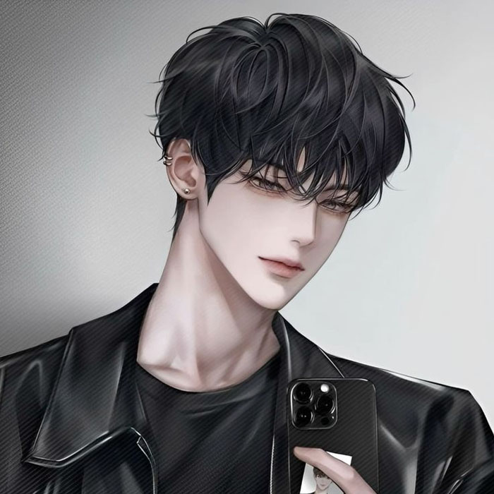 Avatar anime nam ngầu