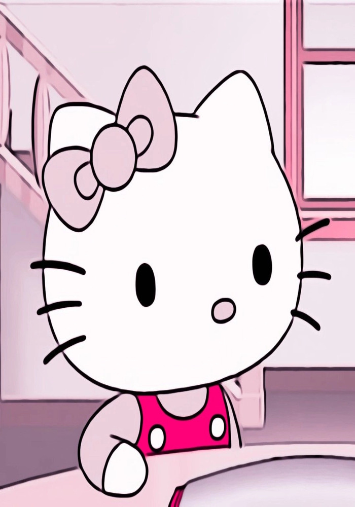 Biến Hóa Sáng Tạo: Ảnh Hello Kitty Làm Sticker Cực Xinh