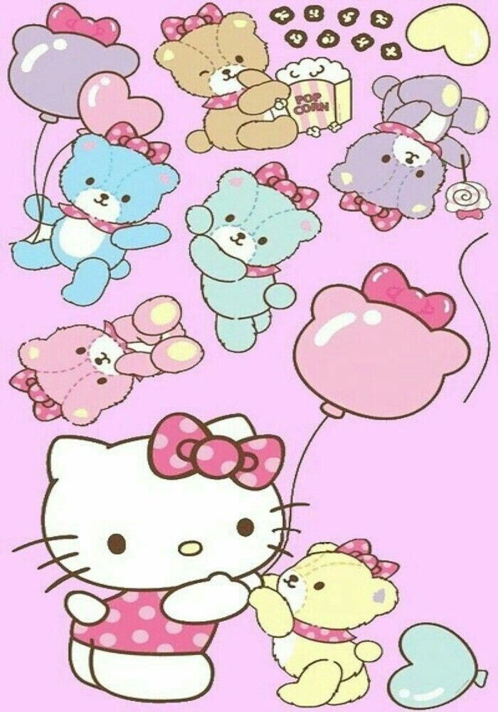 Chat Cùng Hello Kitty: Ảnh Sticker Theme Cho Messenger