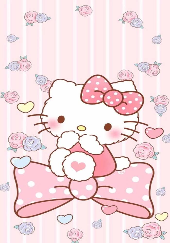 Cute 'Lạc Lối' Với Ảnh Hello Kitty Chibi Siêu Đáng Yêu