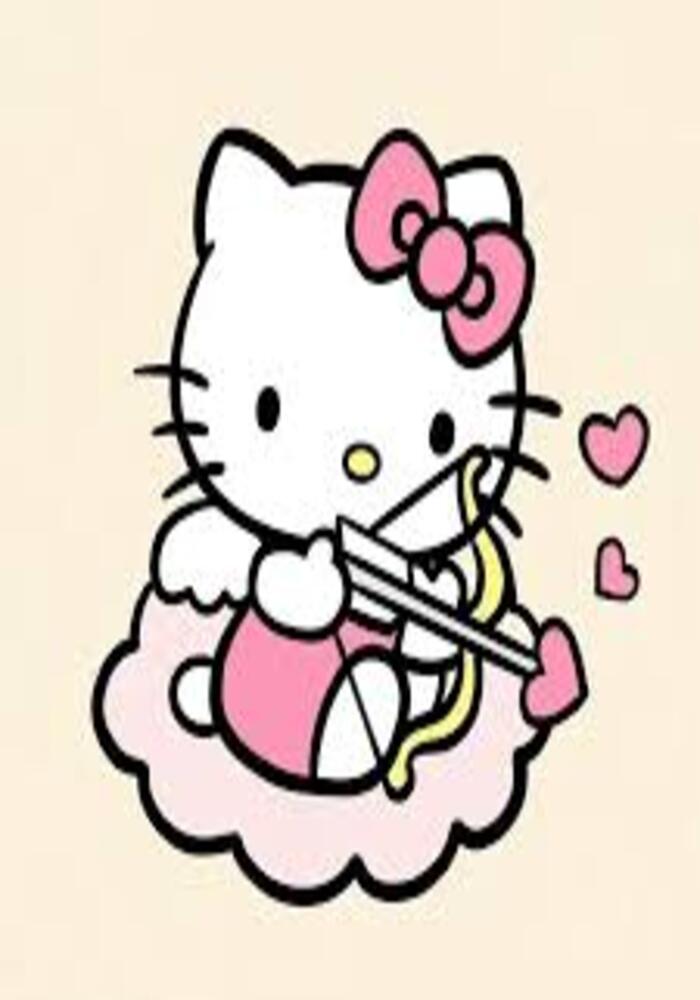 Desktop Thêm Cute: Ảnh Hello Kitty Làm Hình Nền Máy Tính