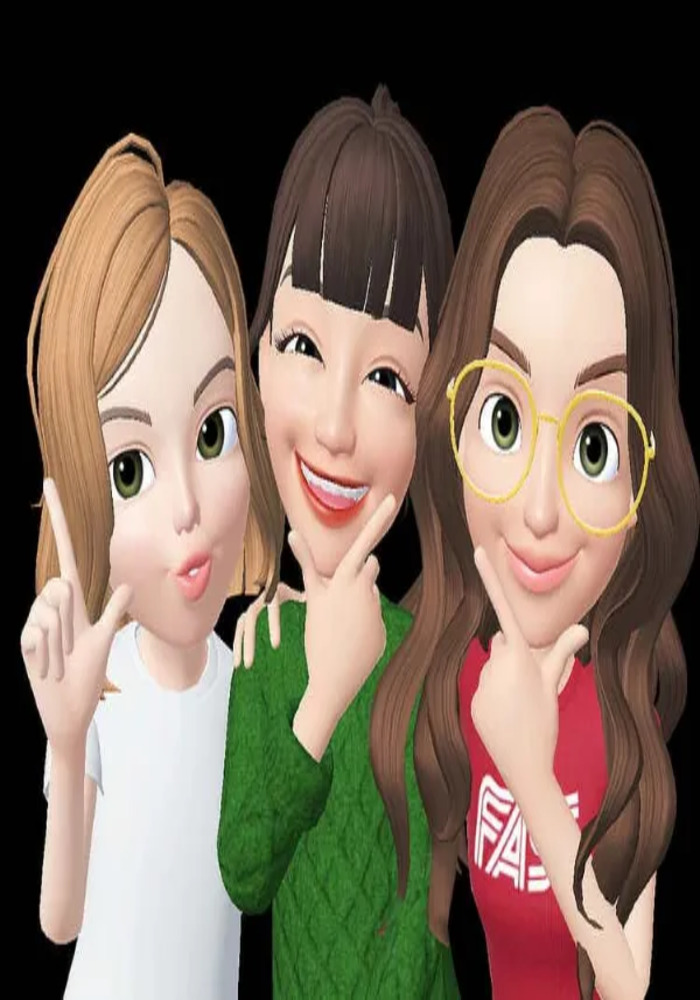 Đón Tết Cùng Team: Avatar Tết Nhóm 3 Người Siêu Vui Nhộn