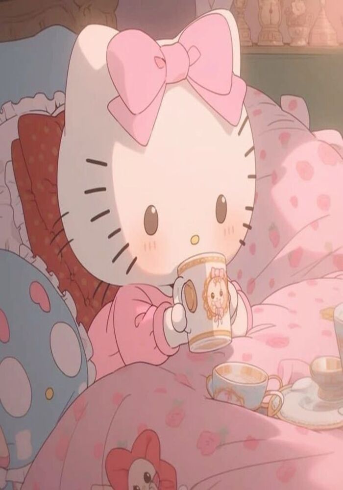 Gõ Phím Cùng Niềm Vui: Ảnh Hello Kitty Bàn Phím Siêu Đáng Yêu