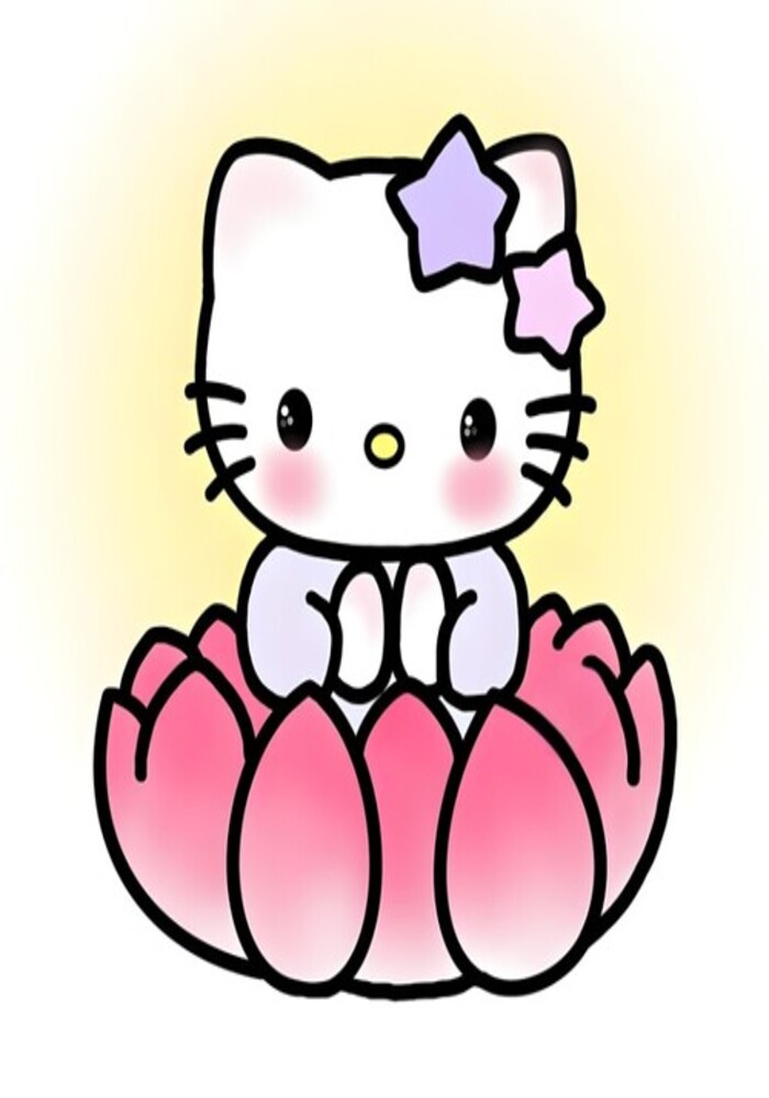 Góc Nhìn Khác Biệt: Ảnh Hello Kitty Quay Lưng Lại Đầy Cuốn Hút