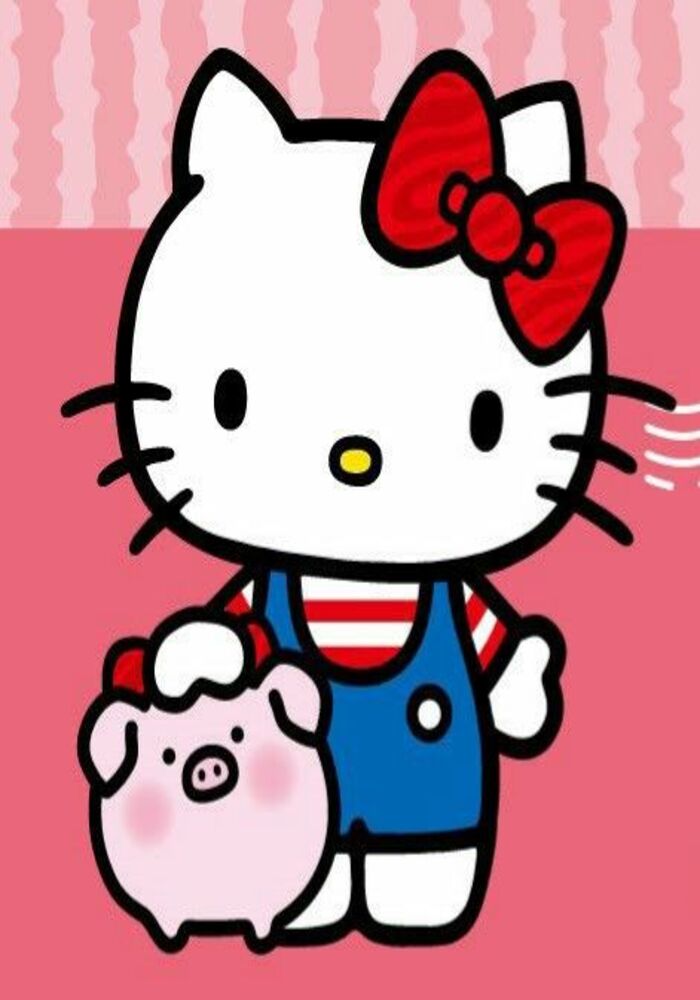 Khi Cute Cũng 'Đứng Hình': Hình Ảnh Hello Kitty Vô Tri Siêu Hài