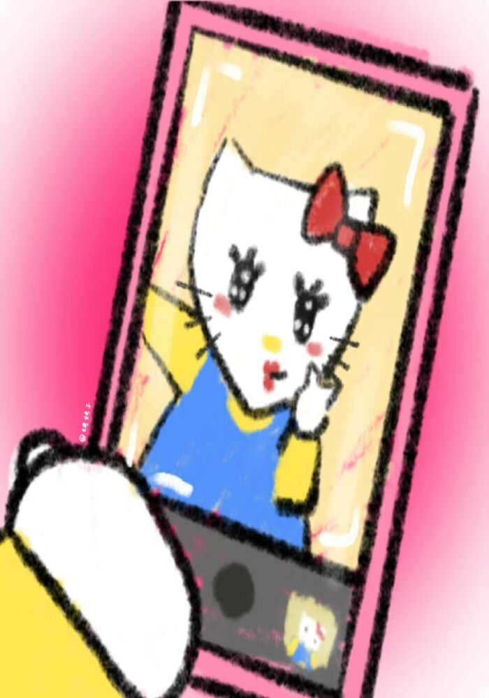 Khi Hello Kitty Cũng 'Tâm Trạng': Ảnh Buồn Đầy Cảm Xúc