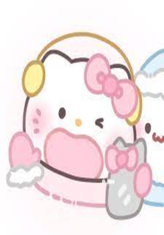 Nét Đẹp Tinh Khôi: Ảnh Hello Kitty Nền Trắng Siêu Thanh Lịch
