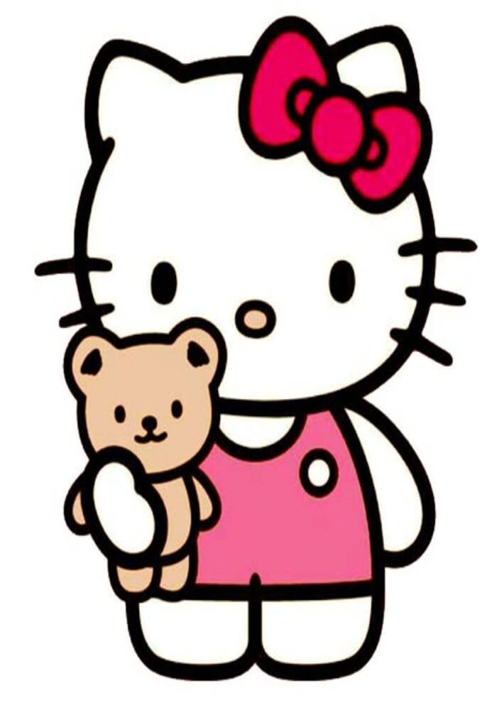 Sáng Tạo Không Giới Hạn: Hình Ảnh Hello Kitty Tô Màu Cho Bé