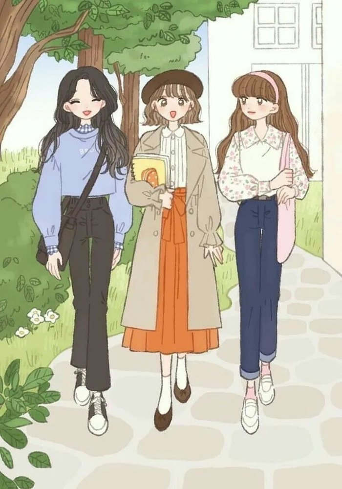 Team 3 Du Xuân: Avatar Nhóm 3 Người Tết Đầy Không Khí