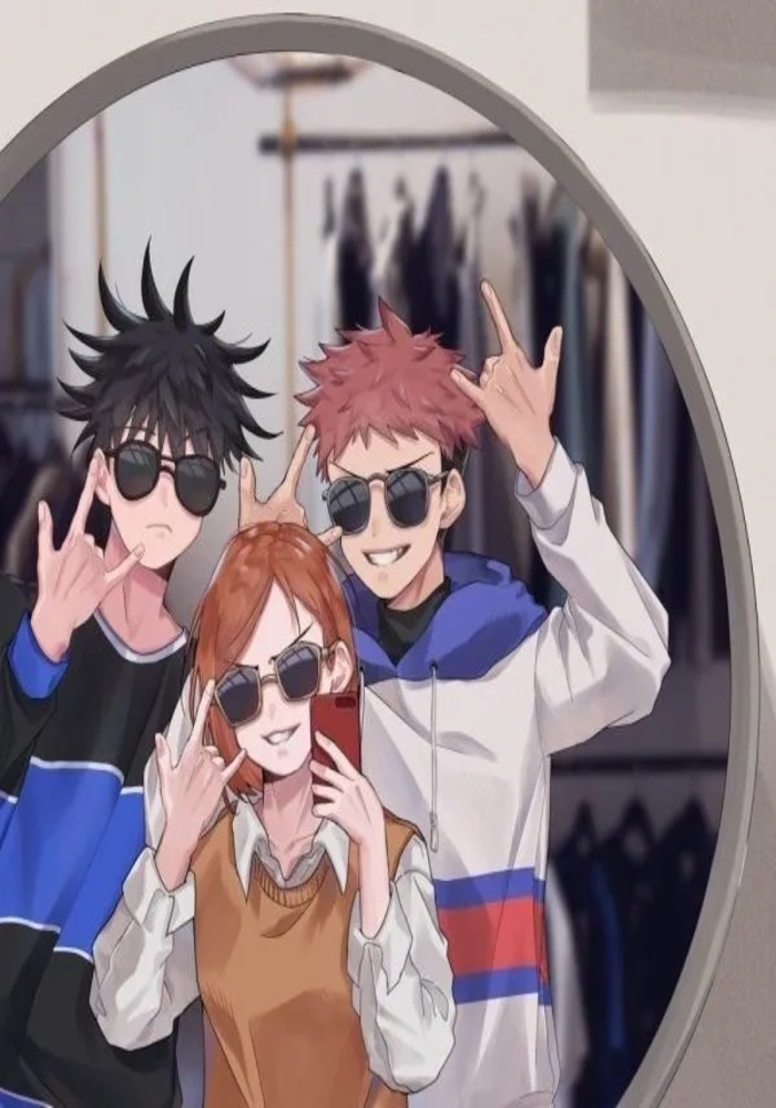 Team Anime Ngầu Lòi: Avatar Nhóm 3 Người Cực Chất