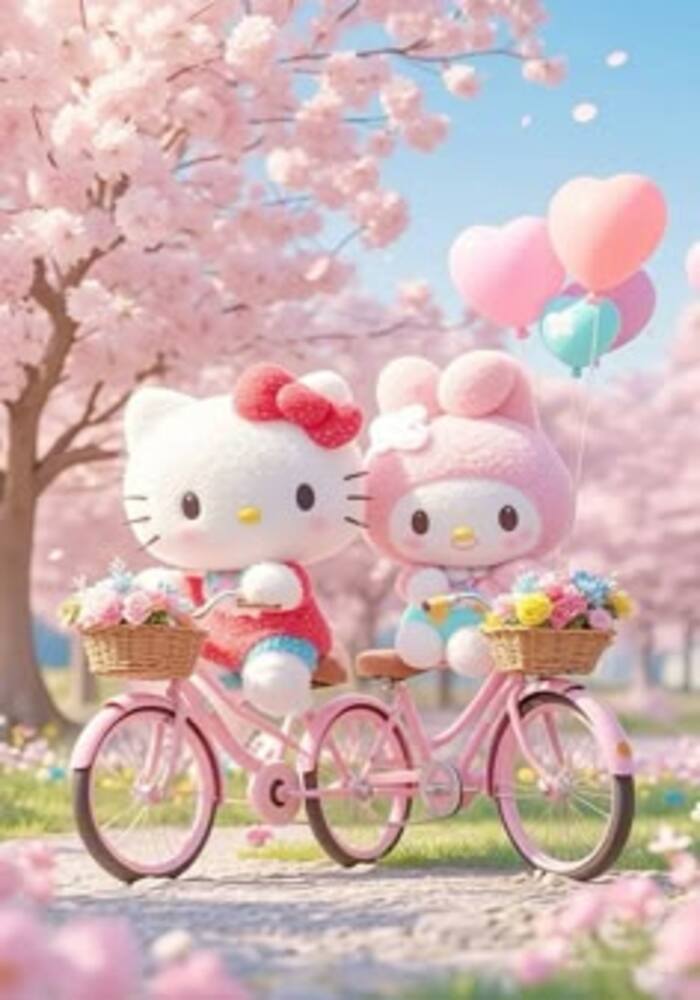 Thay Áo Mới Cho Facebook: Ảnh Đại Diện Hello Kitty Cực Kỳ Cute