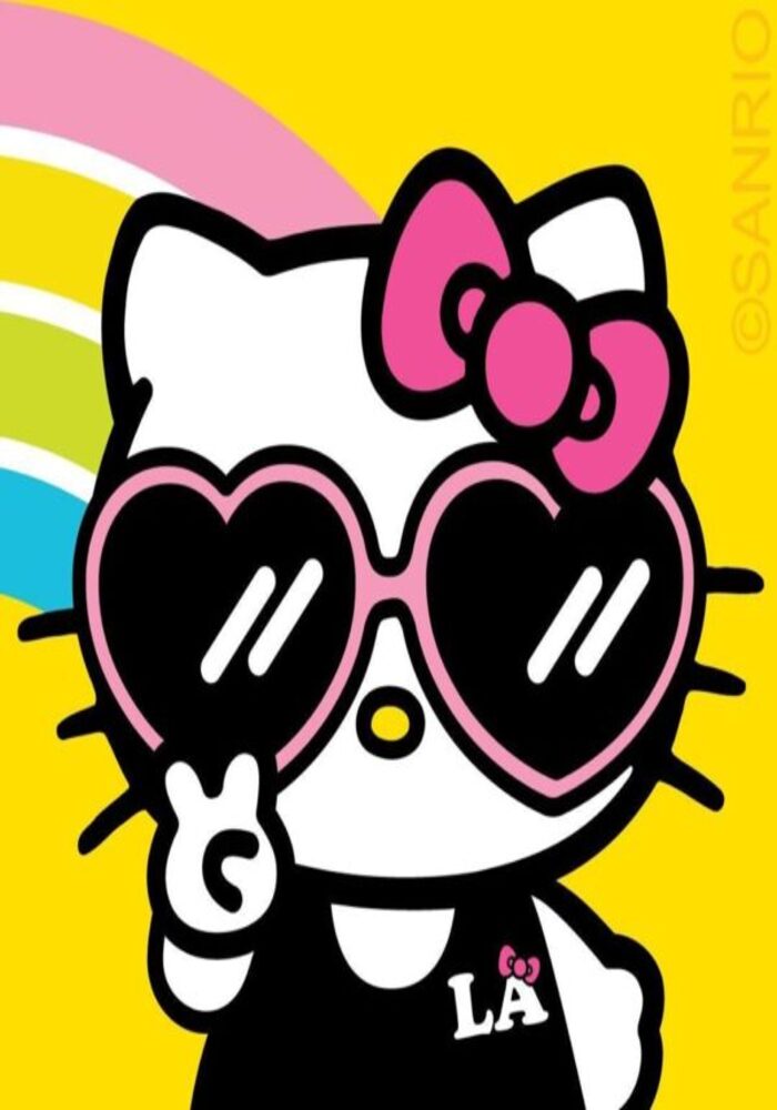 Thuyết Trình Thêm Cute: Ảnh Nền PowerPoint Hello Kitty